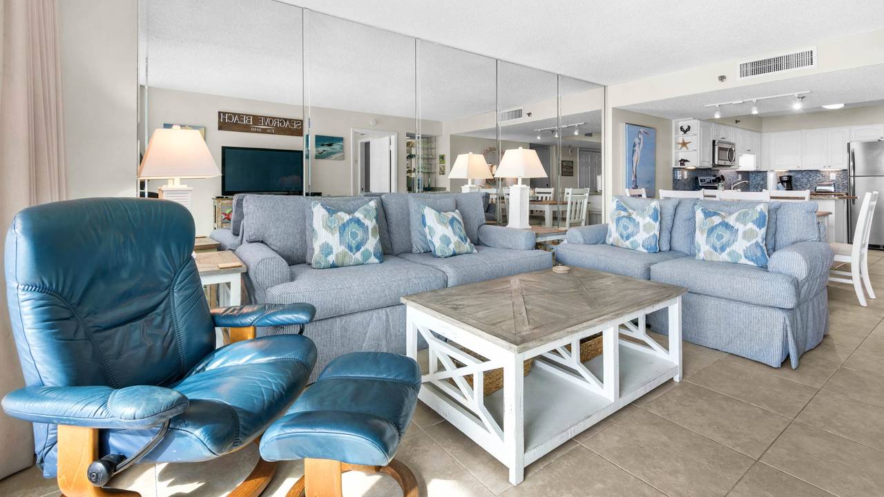 BeachCrest 1203 Living area BeachCrest 1203 Living area