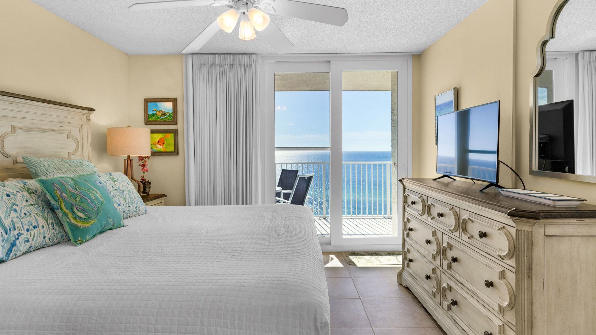 BCH1203 Bedroom with gulf view