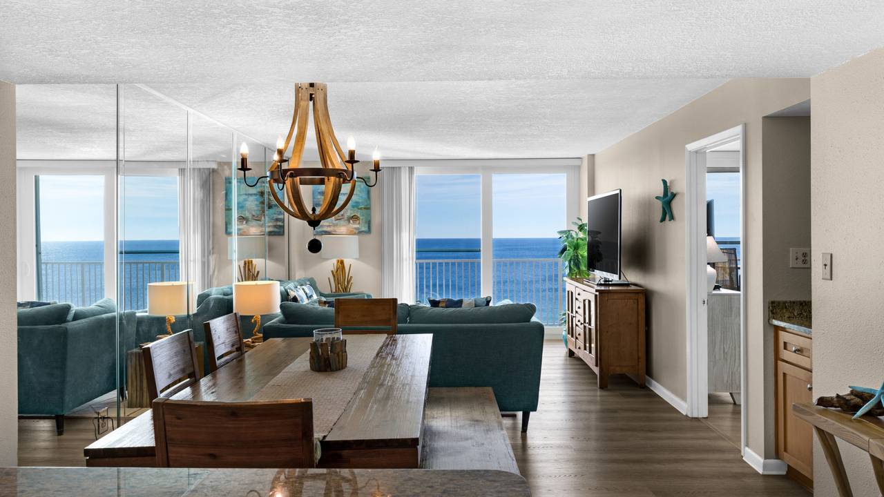 BeachCrest 1204 Living Area BeachCrest 1204 Living Area