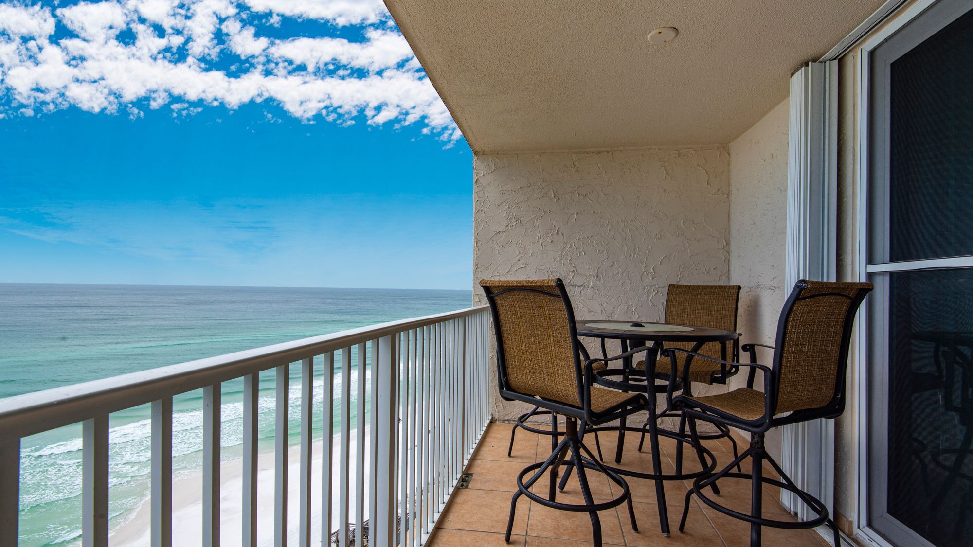 BeachCrest 1204 Balcony 