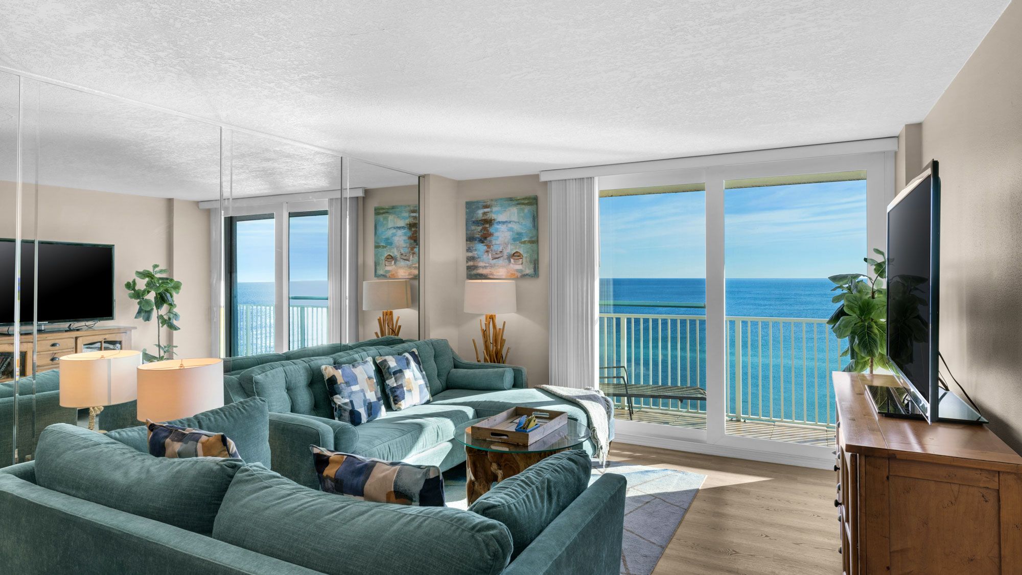 BeachCrest 1204 Living Area 