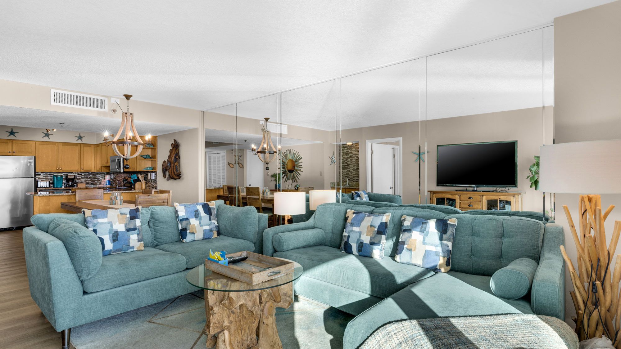 BeachCrest 1204 Living Area 