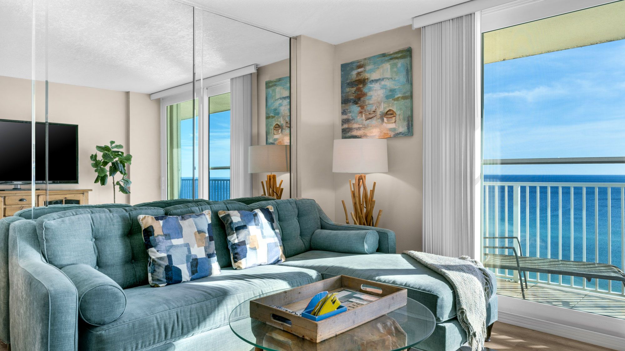 BeachCrest 1204 Living Area 