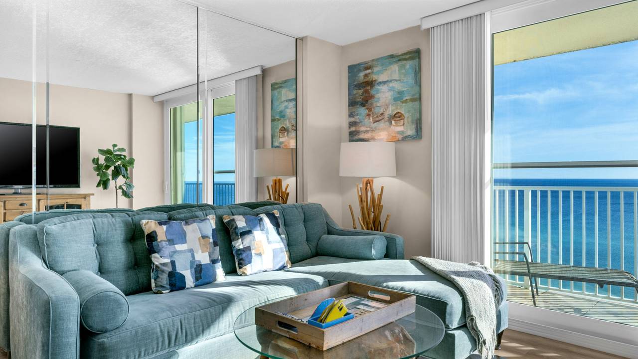 BeachCrest 1204 Living Area BeachCrest 1204 Living Area