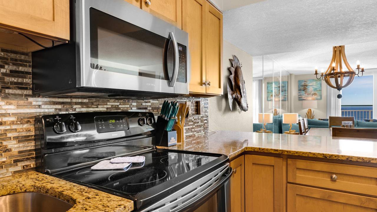 BeachCrest 1204 Kitchen Area BeachCrest 1204 Kitchen Area