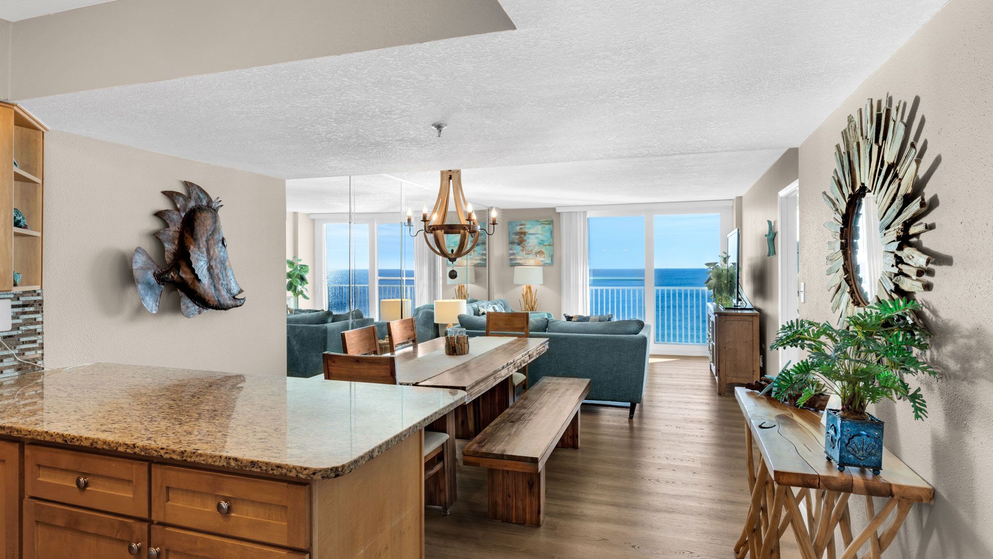 BeachCrest 1204 Living Area 