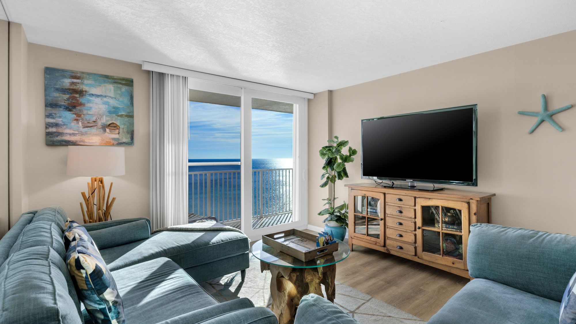 BeachCrest 1204 Living Area 