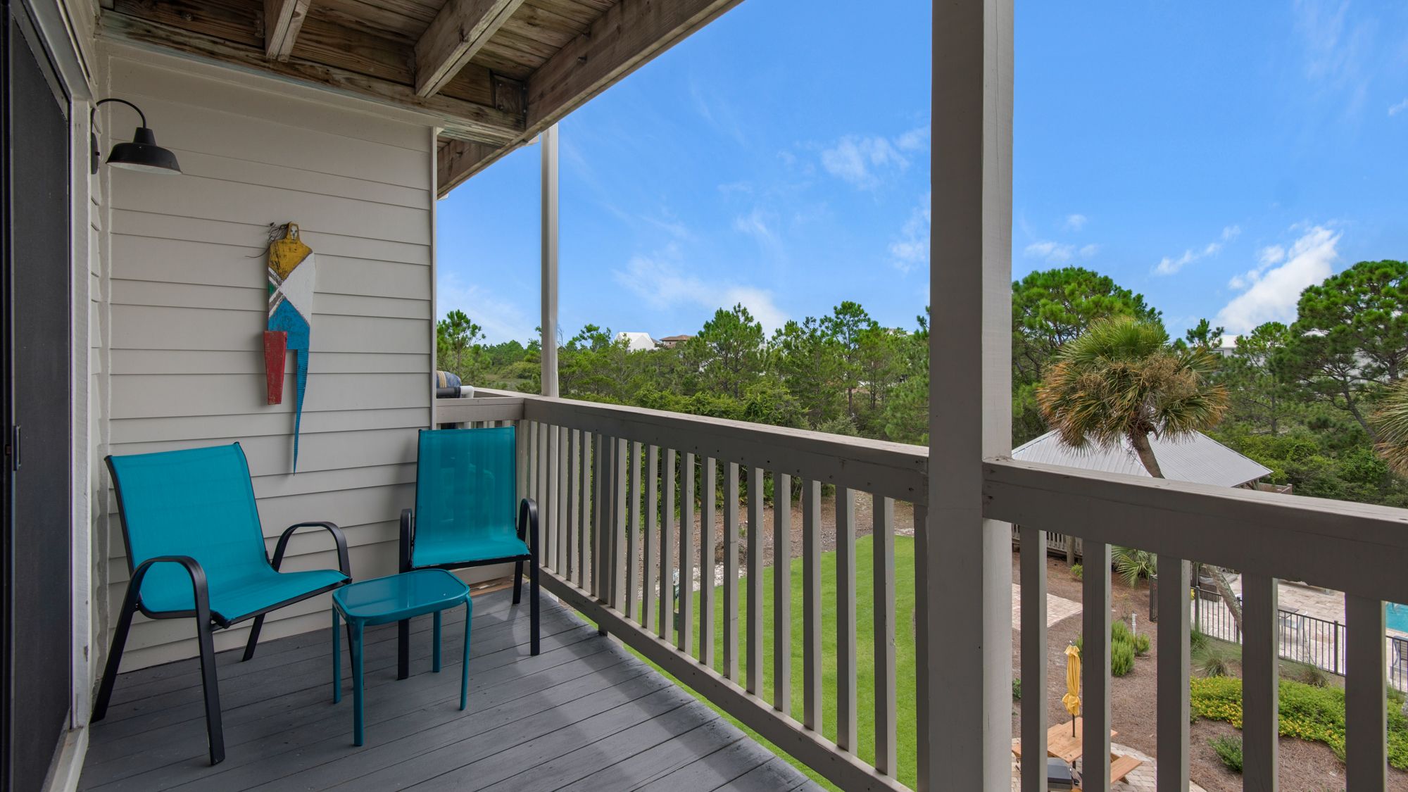 Beachfront II 202A Balcony