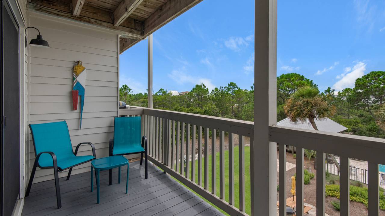 Beachfront II 202A Balcony Beachfront II 202A Balcony