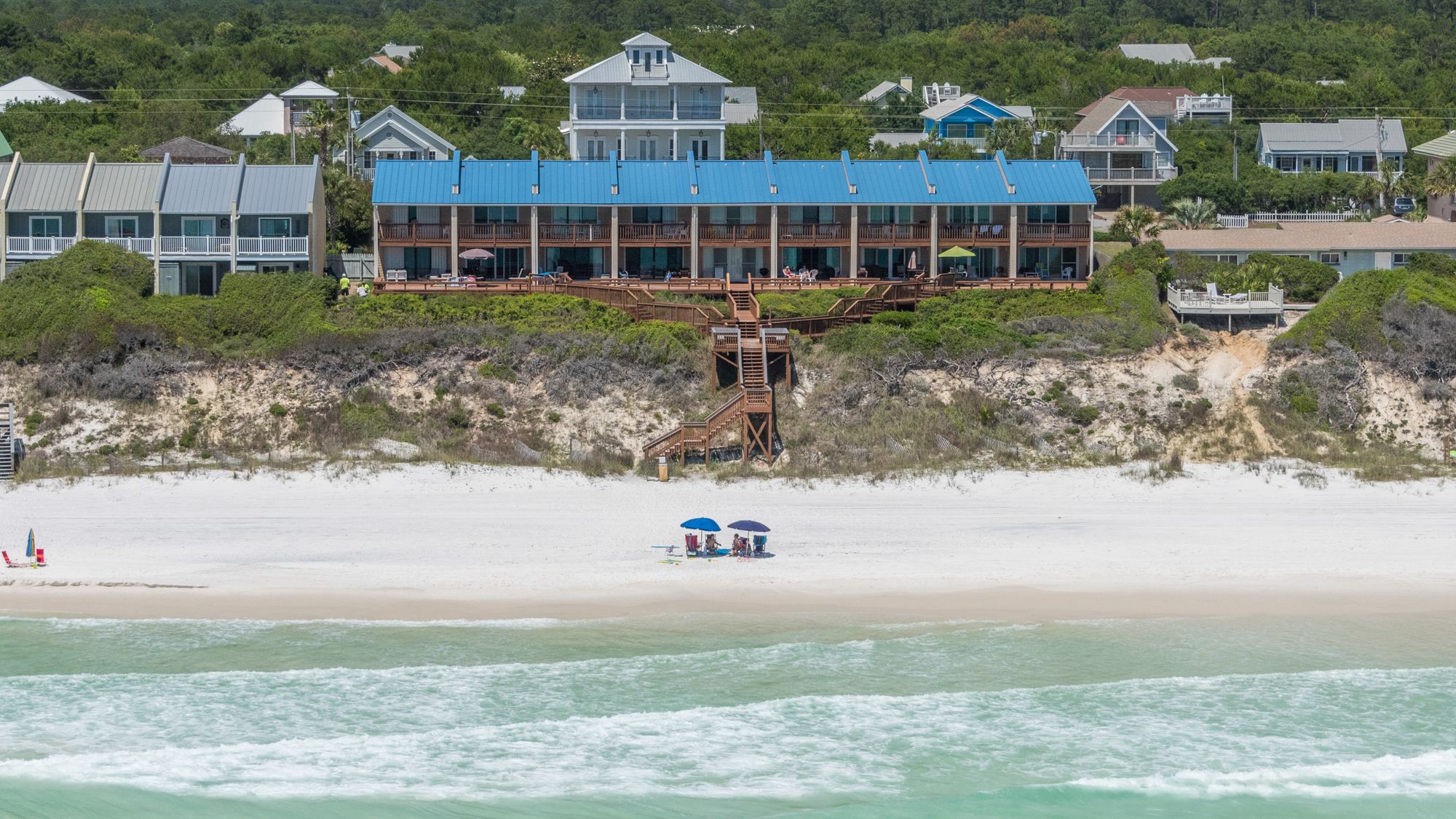 Blue Nine Drone Shot