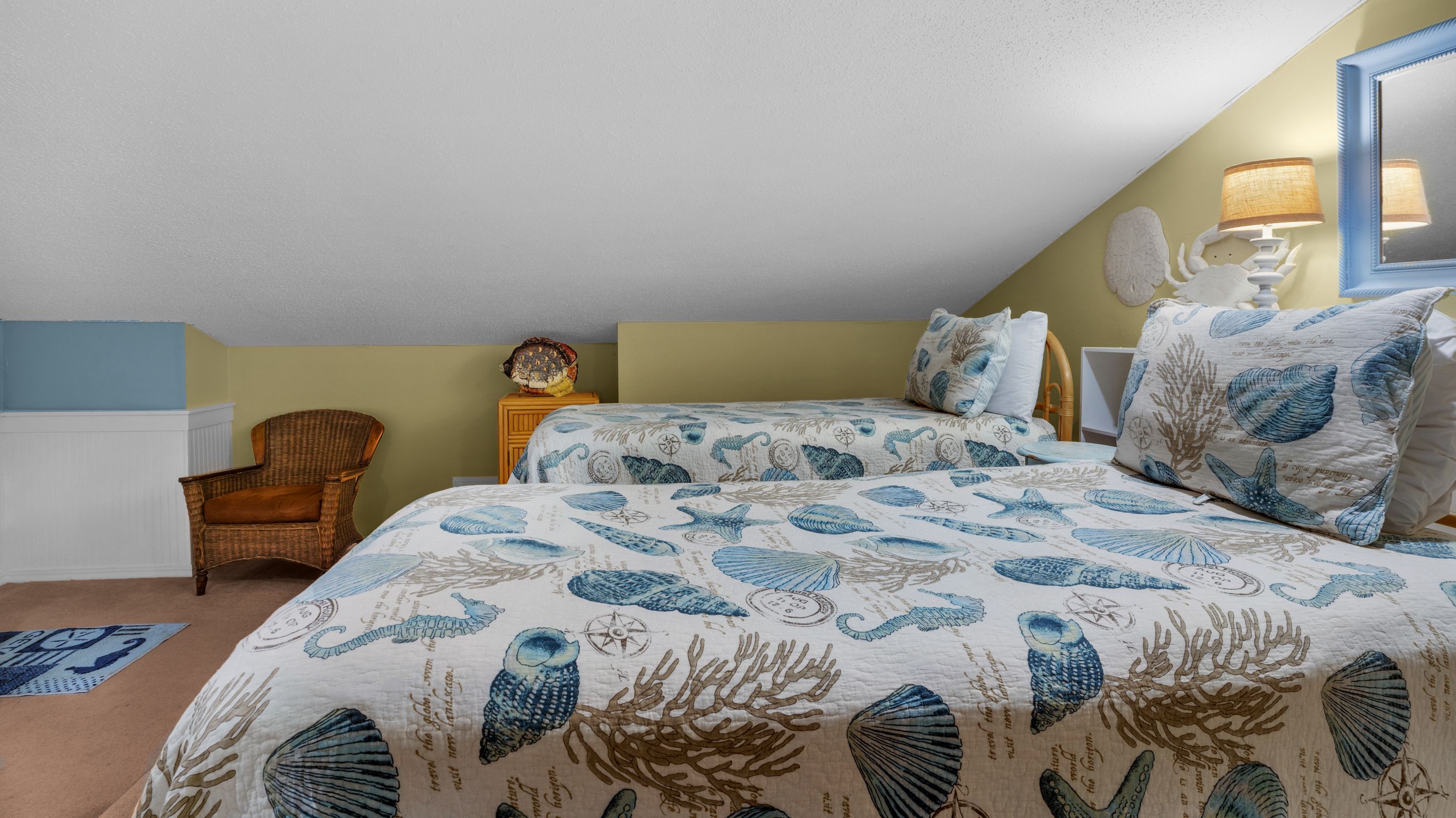 Blue Tide 3B Sleeping Loft with 2 Twin Beds