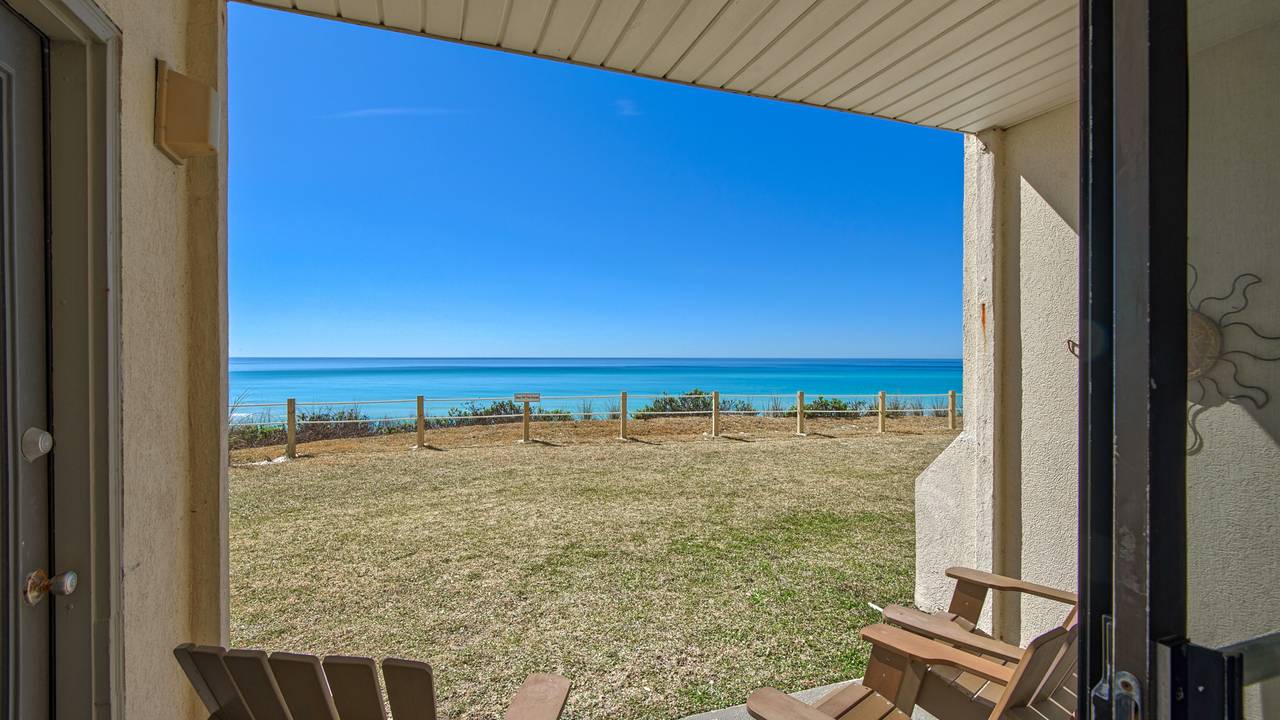 Beachside Condo 1 Patio Views Beachside Condo 1 Patio Views