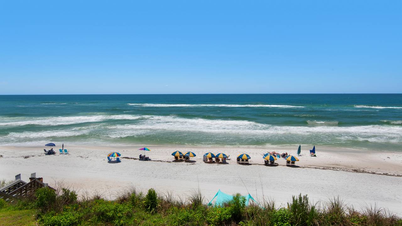 Beachside Condo 6 Balcony View Beachside Condo 6 Balcony View