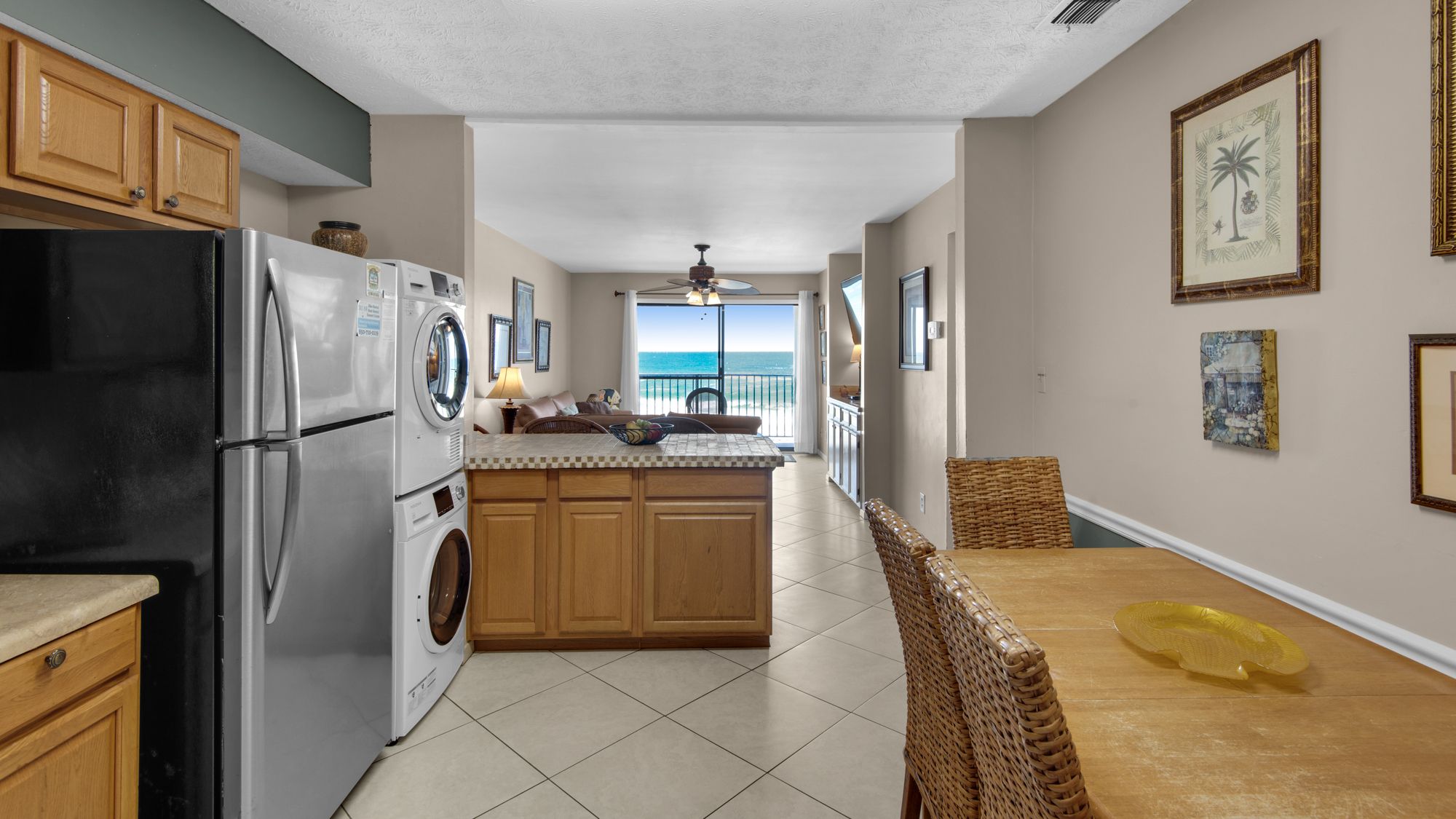 Beachside Condo 6 Kitchen Area