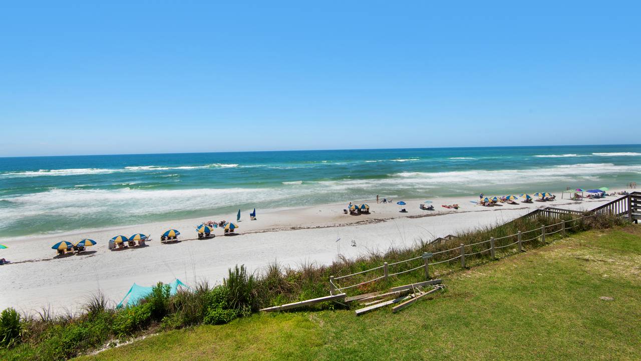 Beachside Condo 6 Balcony View Beachside Condo 6 Balcony View