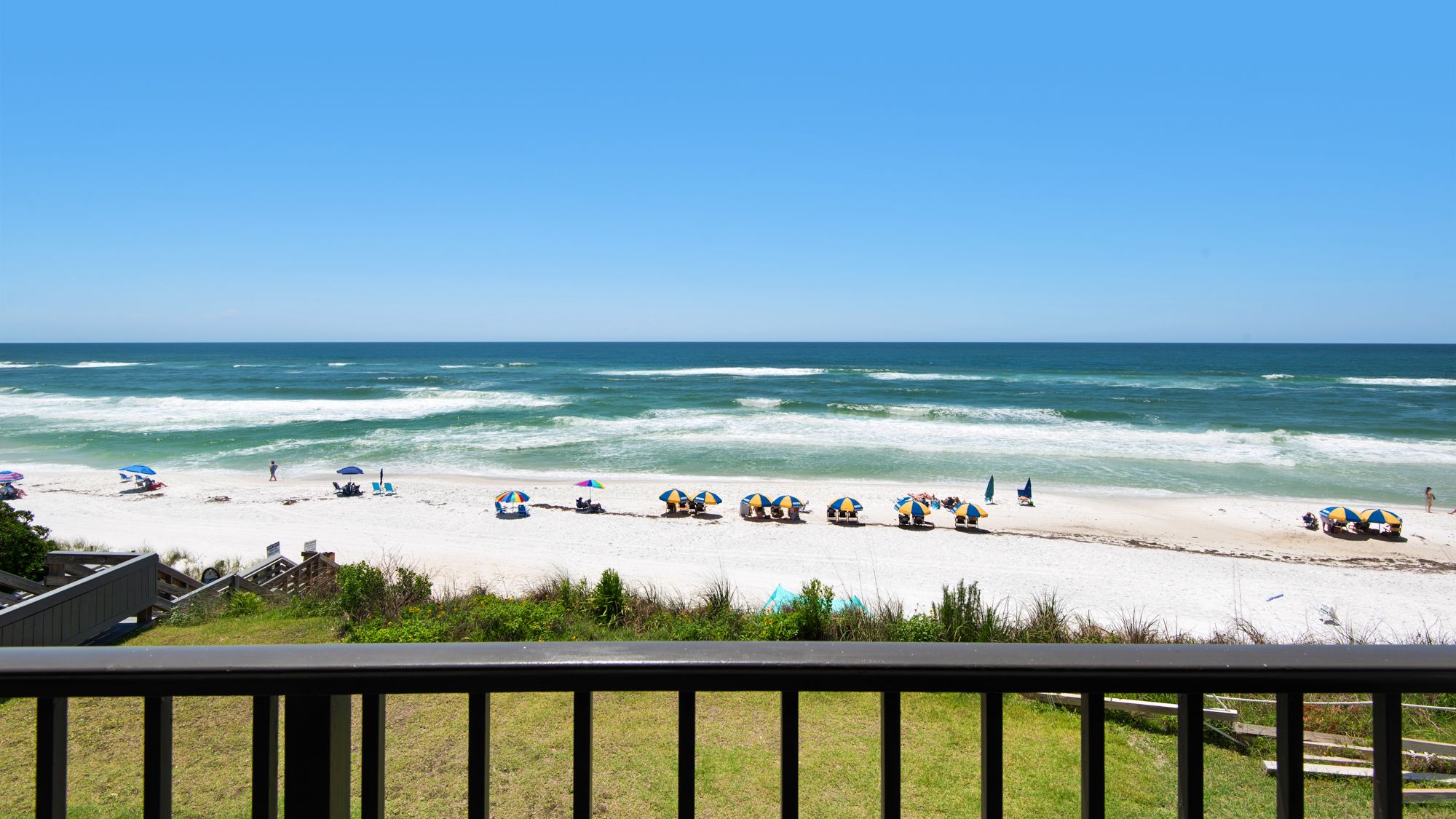 Beachside Condo 6 Balcony Area