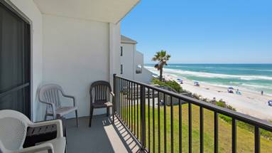 Beachside Condo 6 Balcony Area Beachside Condo 6 Balcony Area