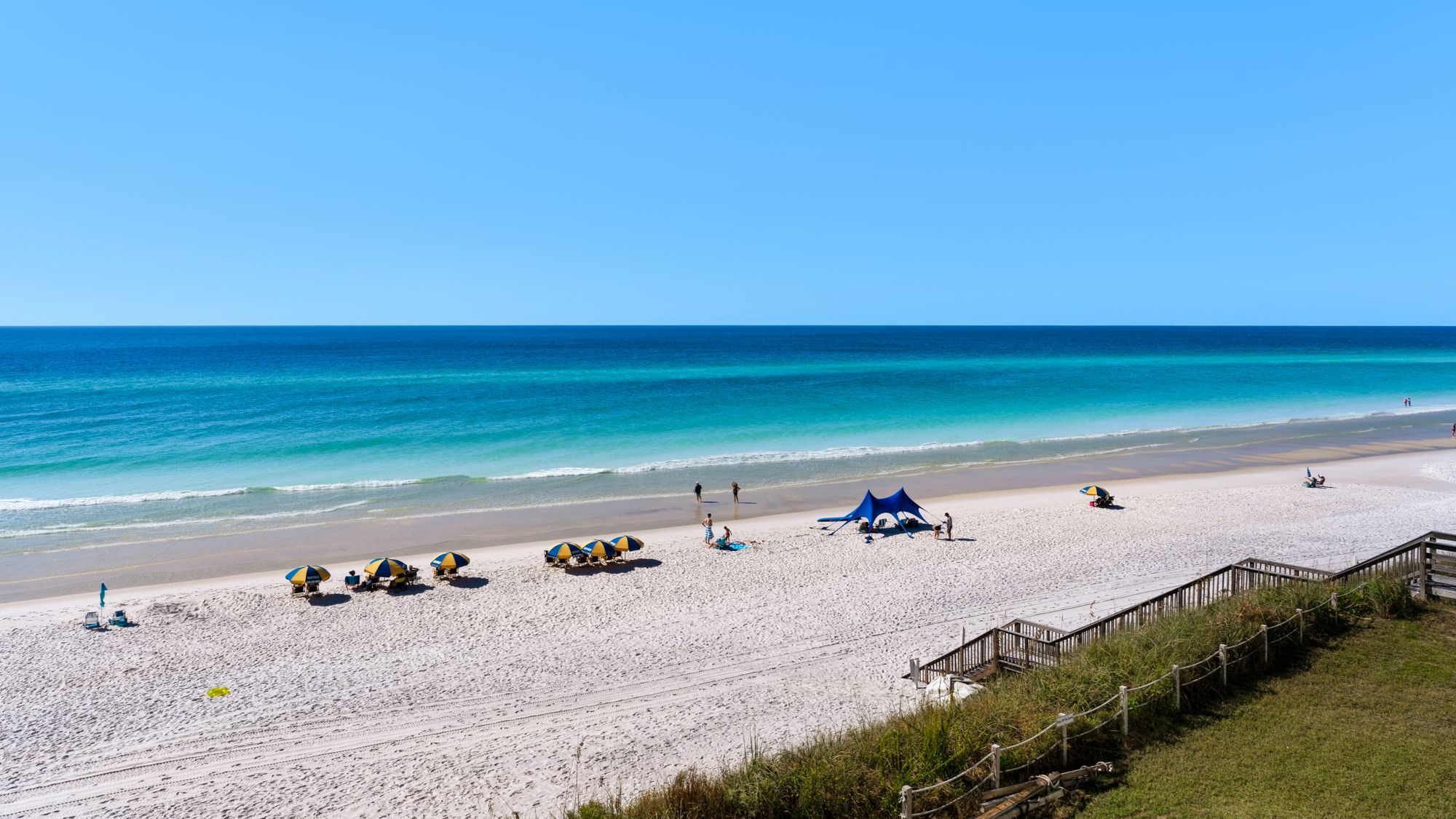 Beachside Condo 9 Balcony view