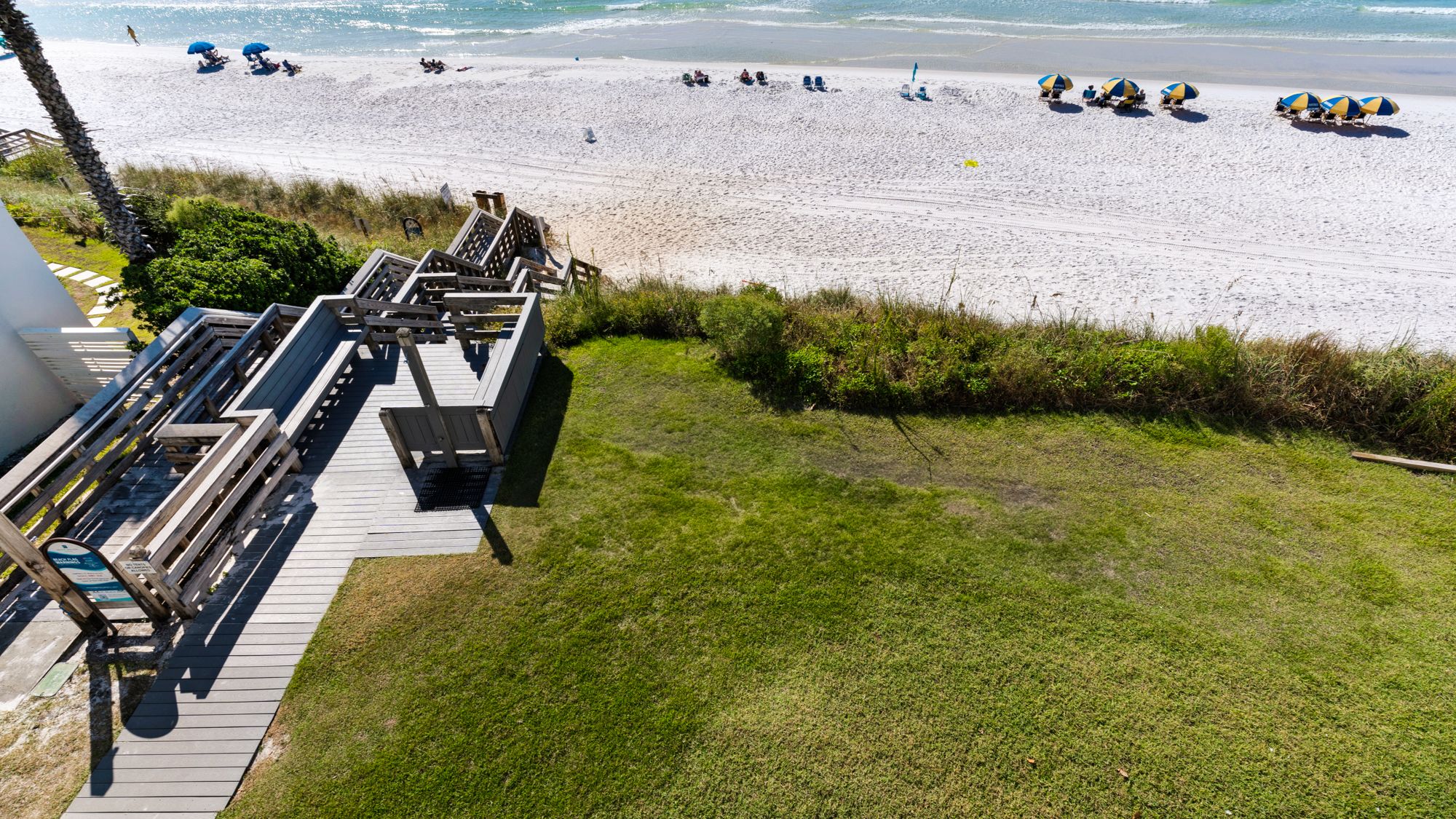 Beachside Condo 9 Balcony view