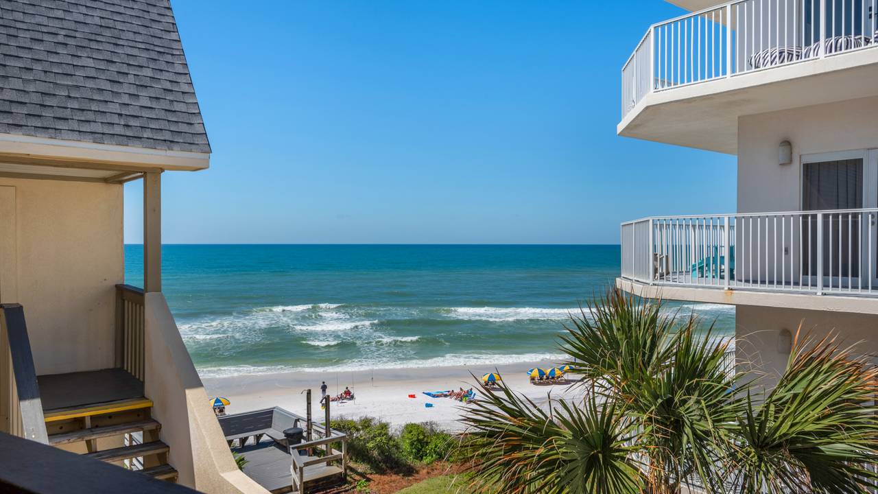 Beachside Condo 21 Balcony and Views Beachside Condo 21 Balcony and Views