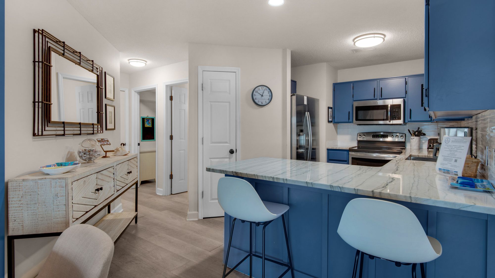 Beachside Villas 232 Kitchen