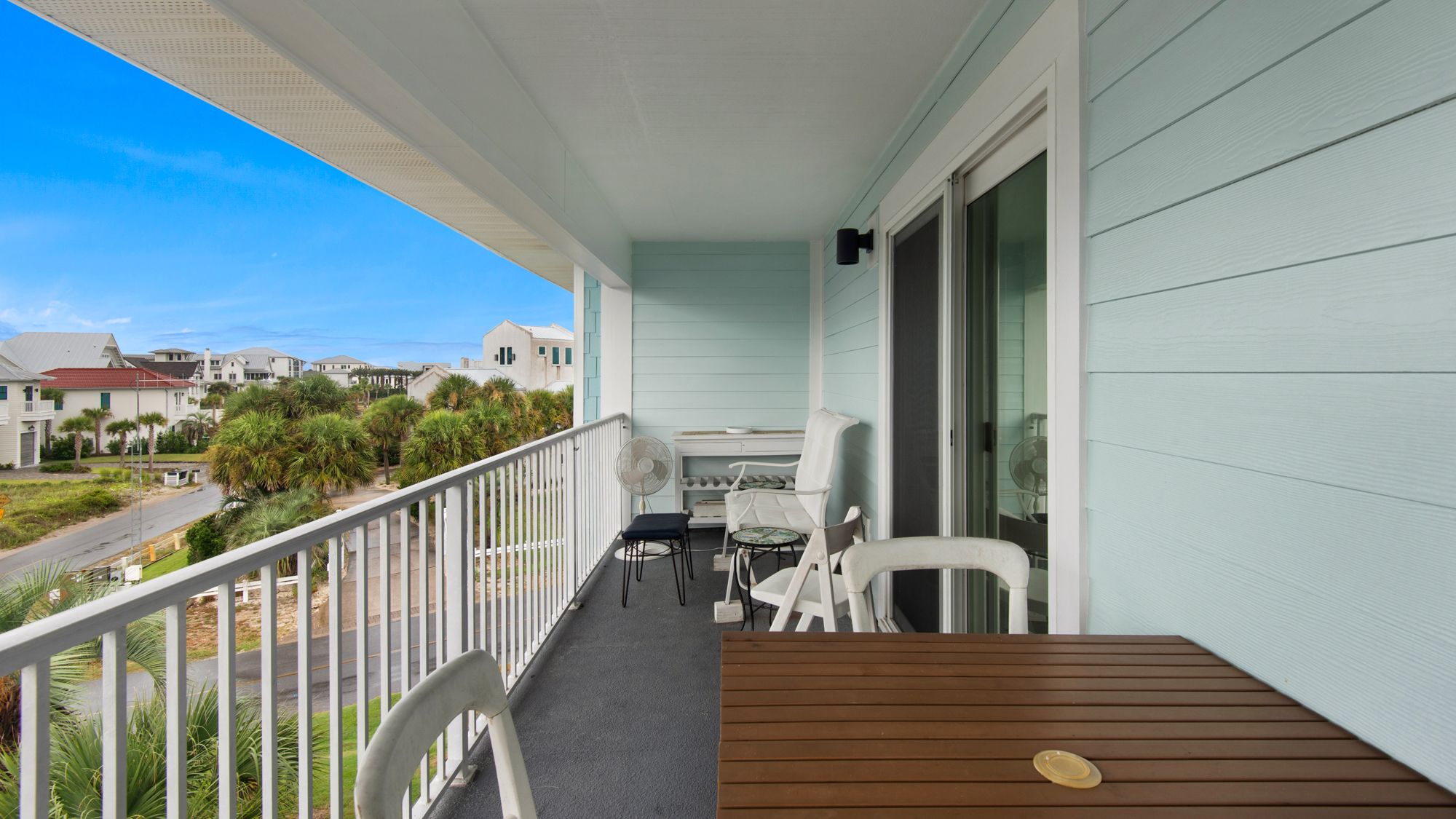 Beachside Villas 232 Balcony