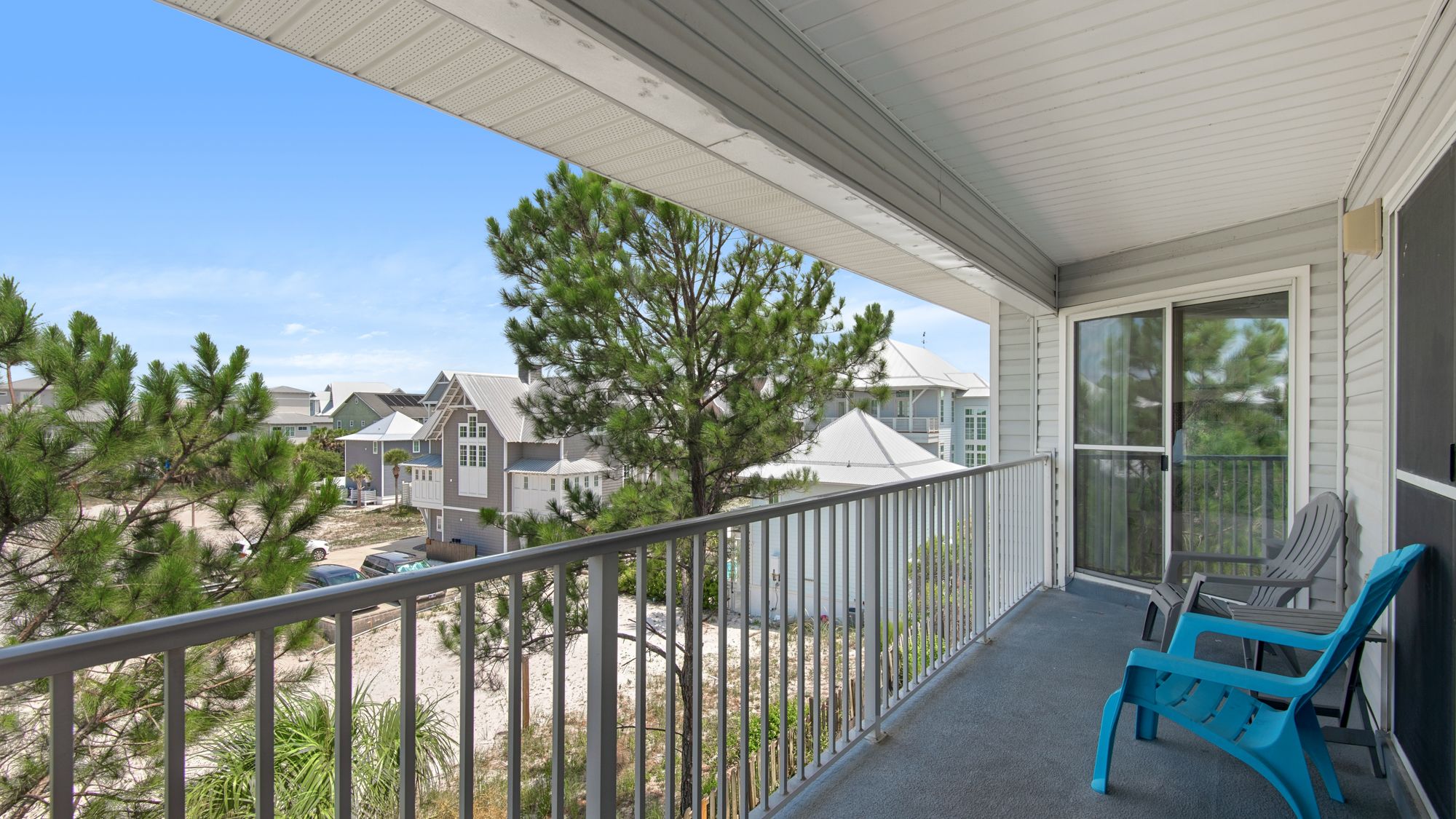 Beachside Villas 733 Balcony and Views