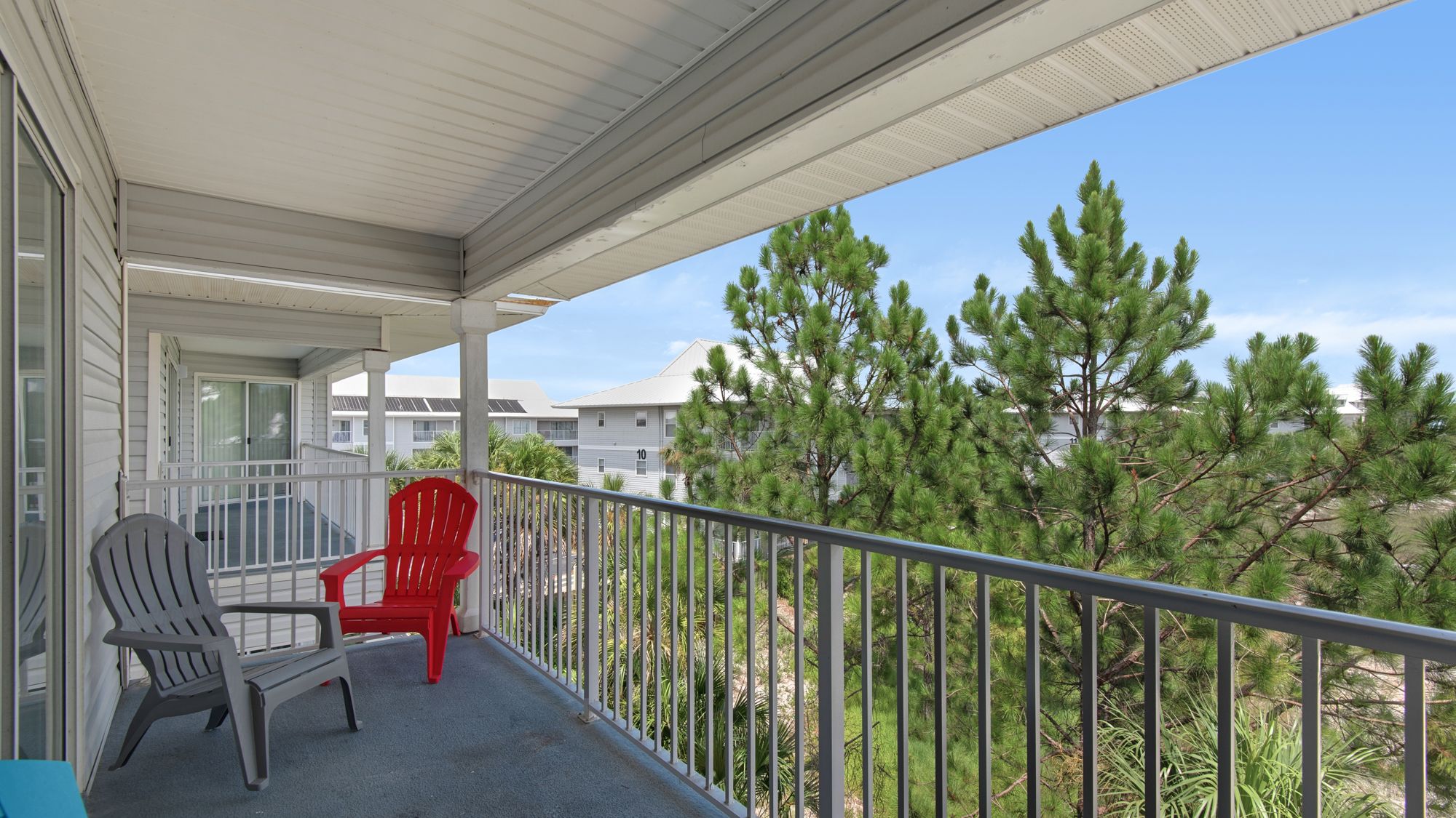 Beachside Villas 733 Balcony and Views