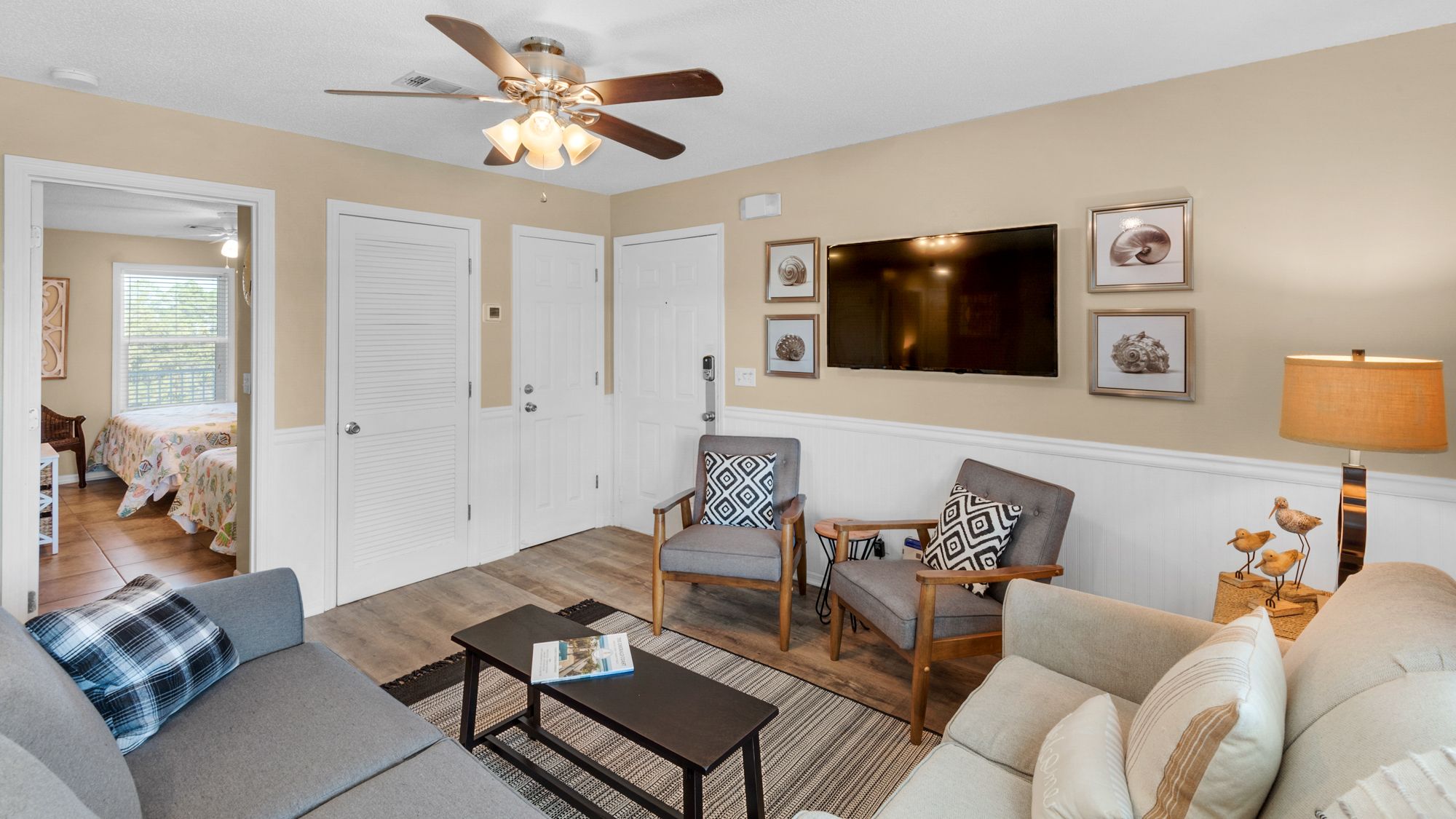 Beachside Villas 1122 Living Area