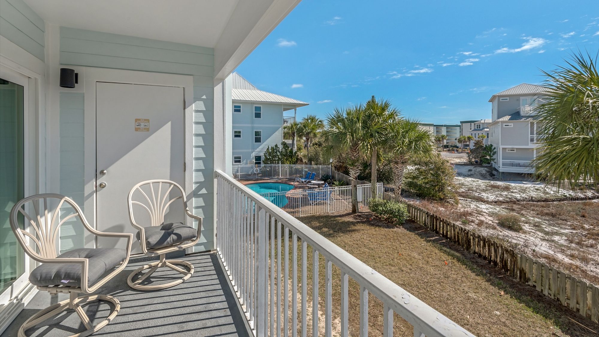 Beachside Villas 1122 Balcony