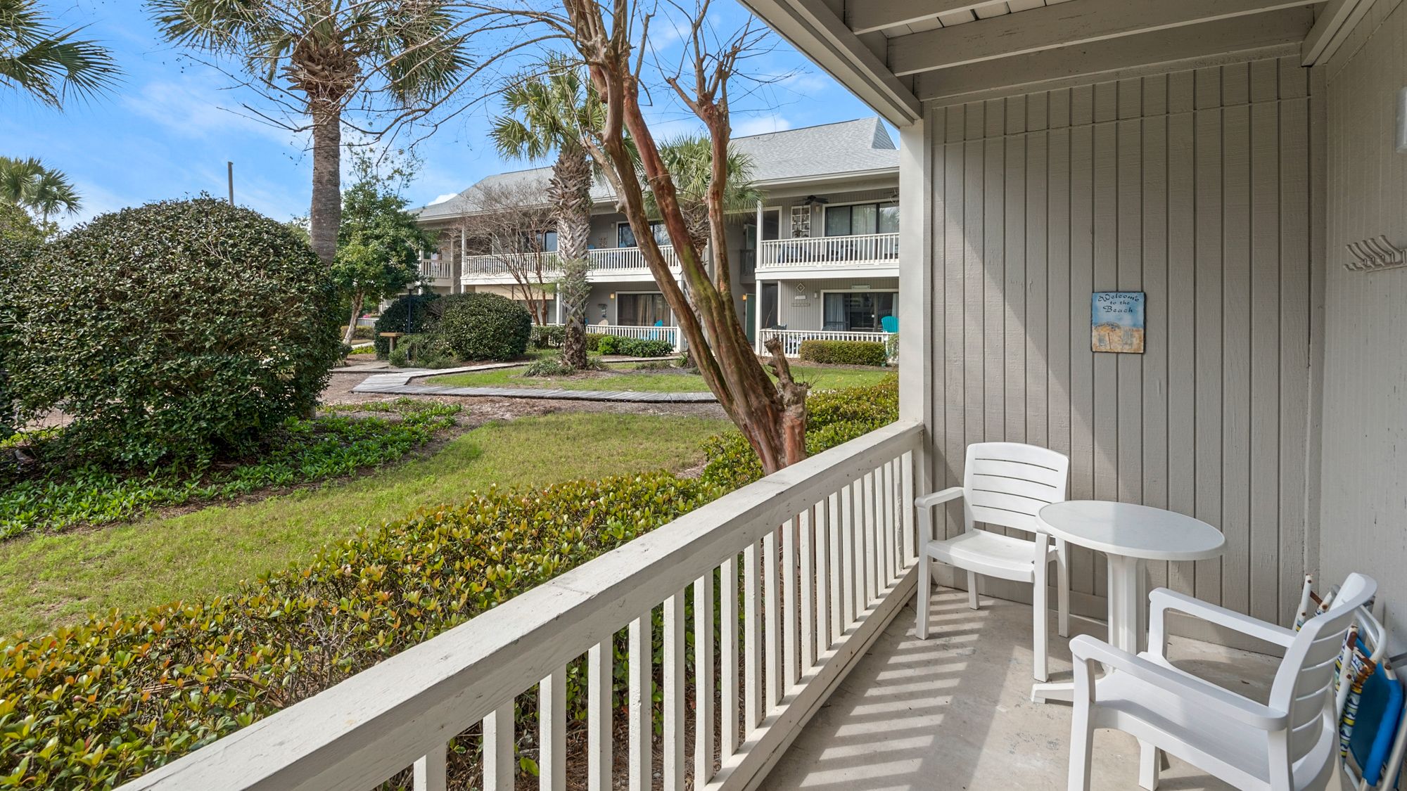 Beachwood Villas 8E Balcony