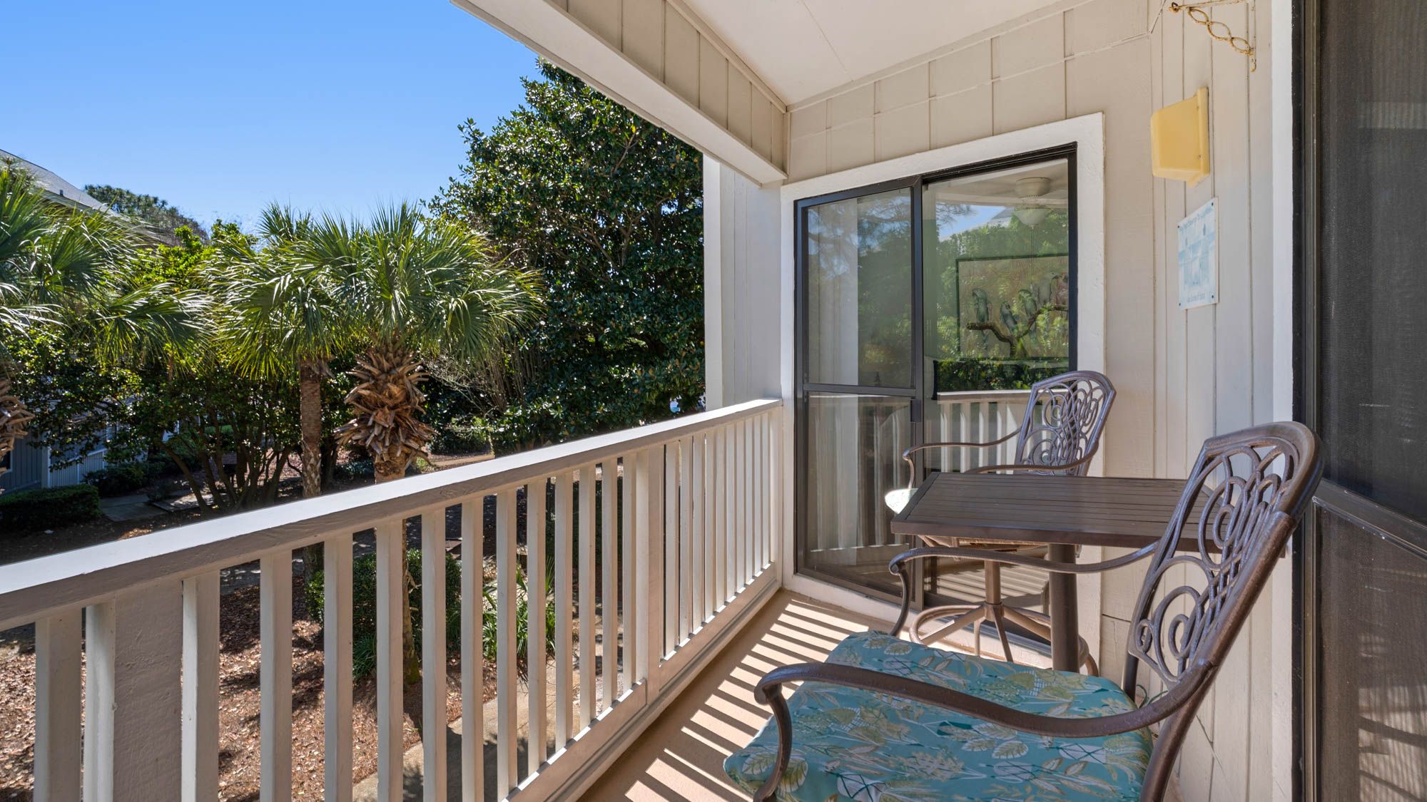 Beachwood Villas 13H Balcony