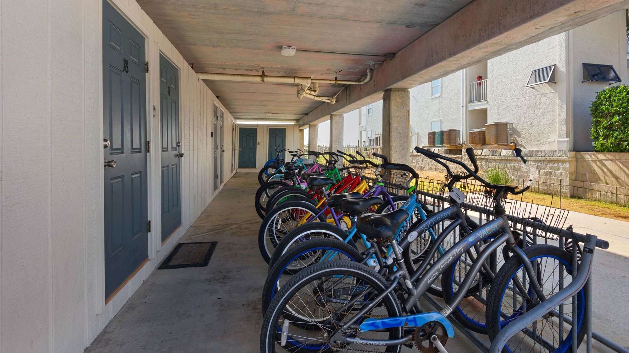 Commodores Retreat Bike Racks