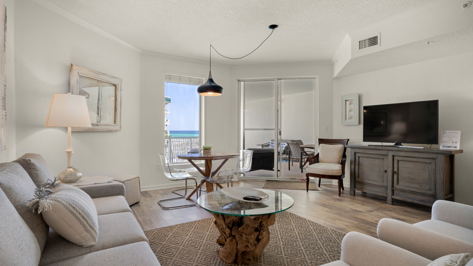 Dunes of Seagrove 201B Living Area