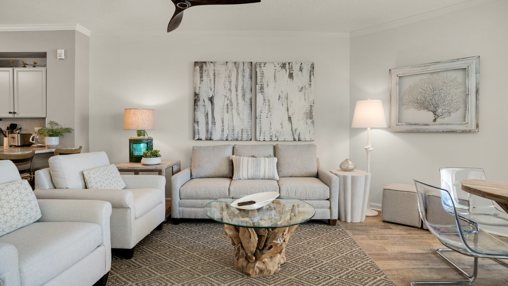 Dunes of Seagrove 201B Living Area