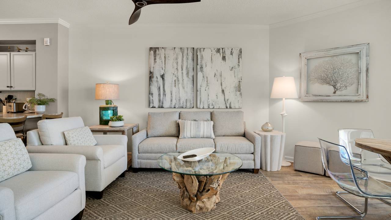 Dunes of Seagrove 201B Living Area Dunes of Seagrove 201B Living Area