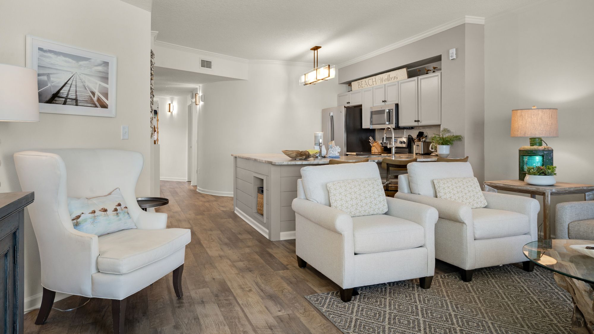 Dunes of Seagrove 201B Living Area