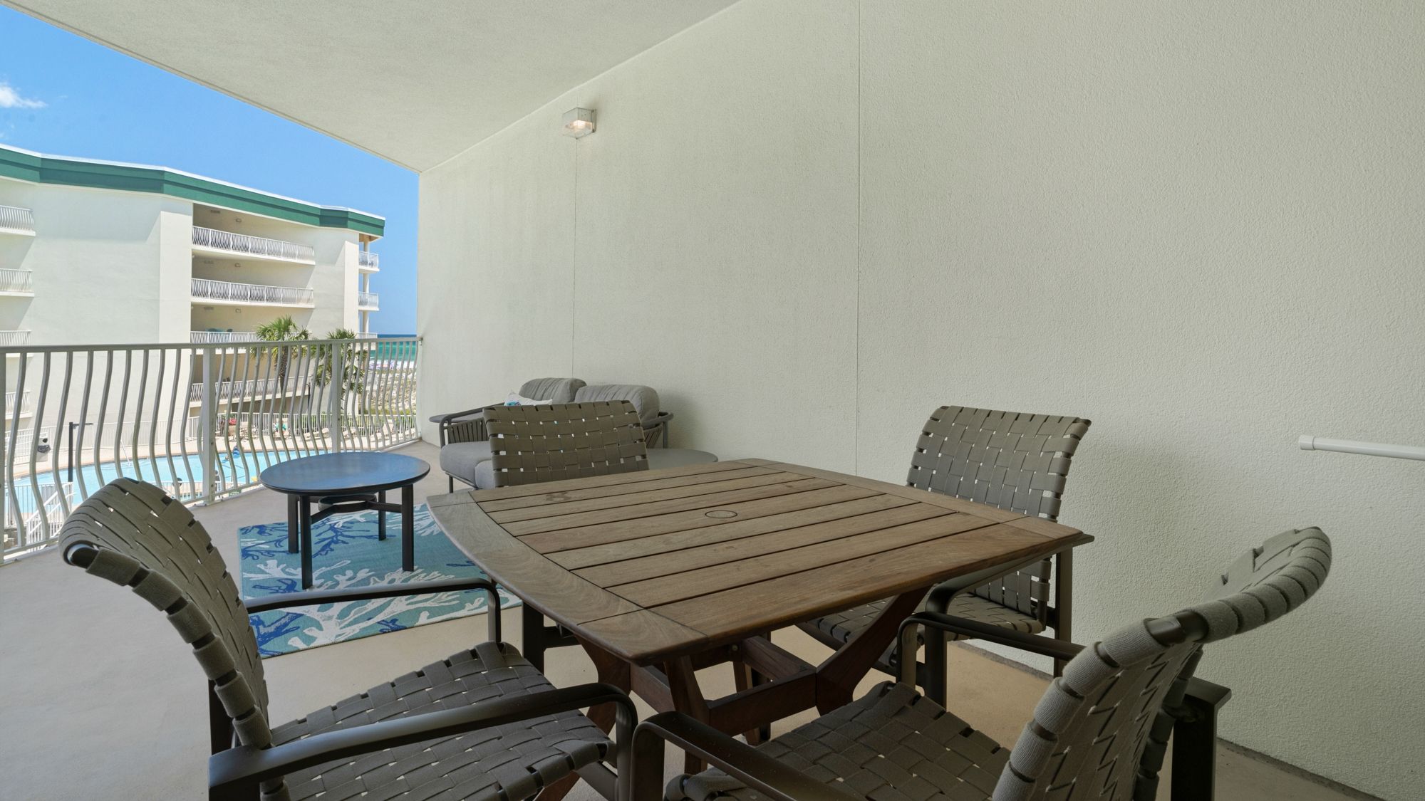 Dunes of Seagrove 201B Oversized Balcony and Views