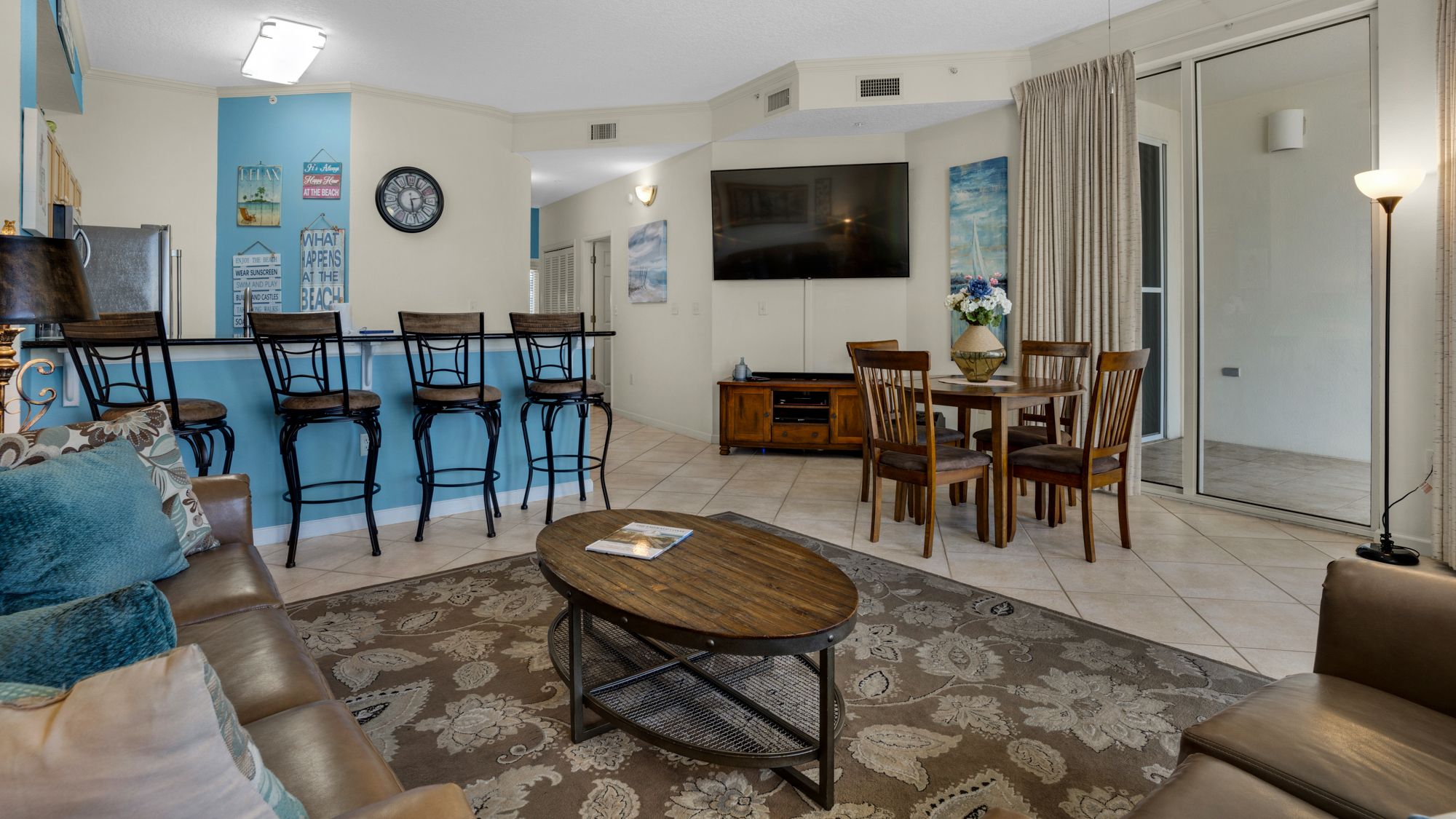 Dunes of Seagrove 202C Living Area