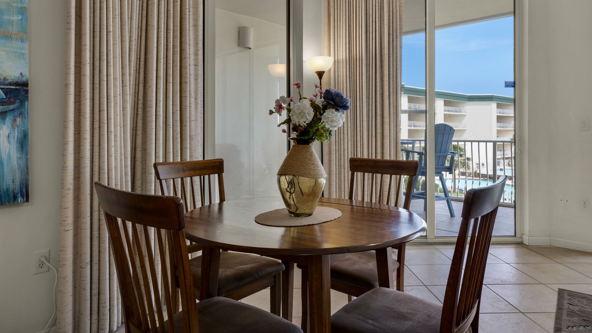 Dunes of Seagrove 202C Dining Area