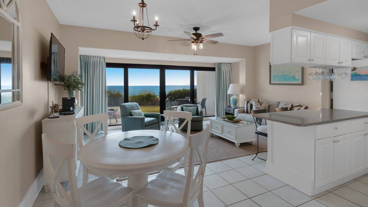 dining room with gulf view dining room with gulf view