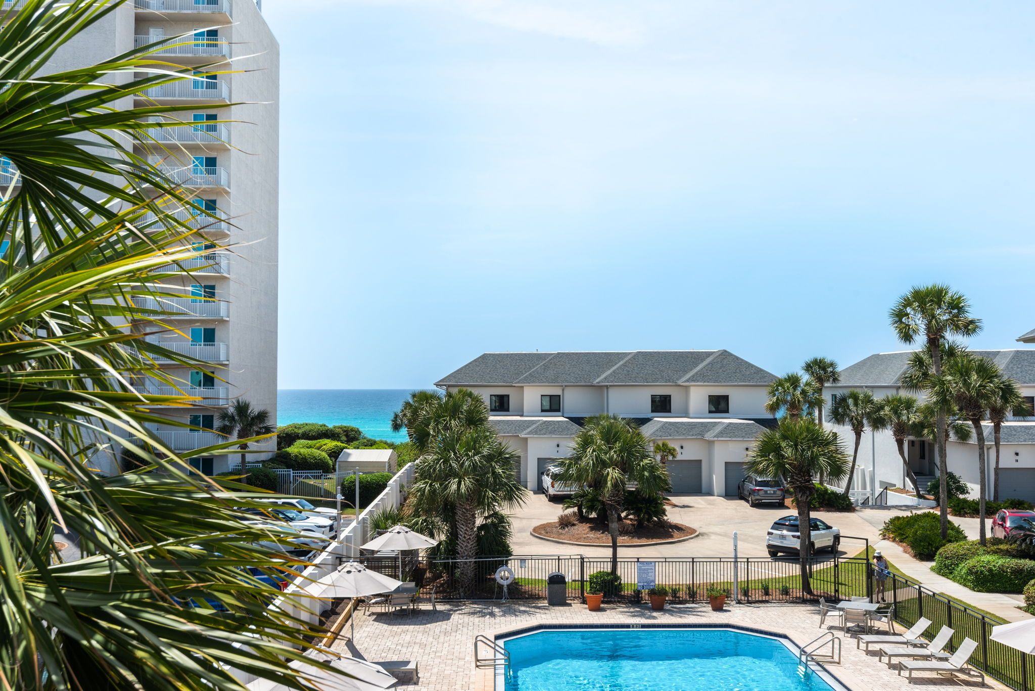 Emerald Hill 36 - Pool & Gulf view from the balcony