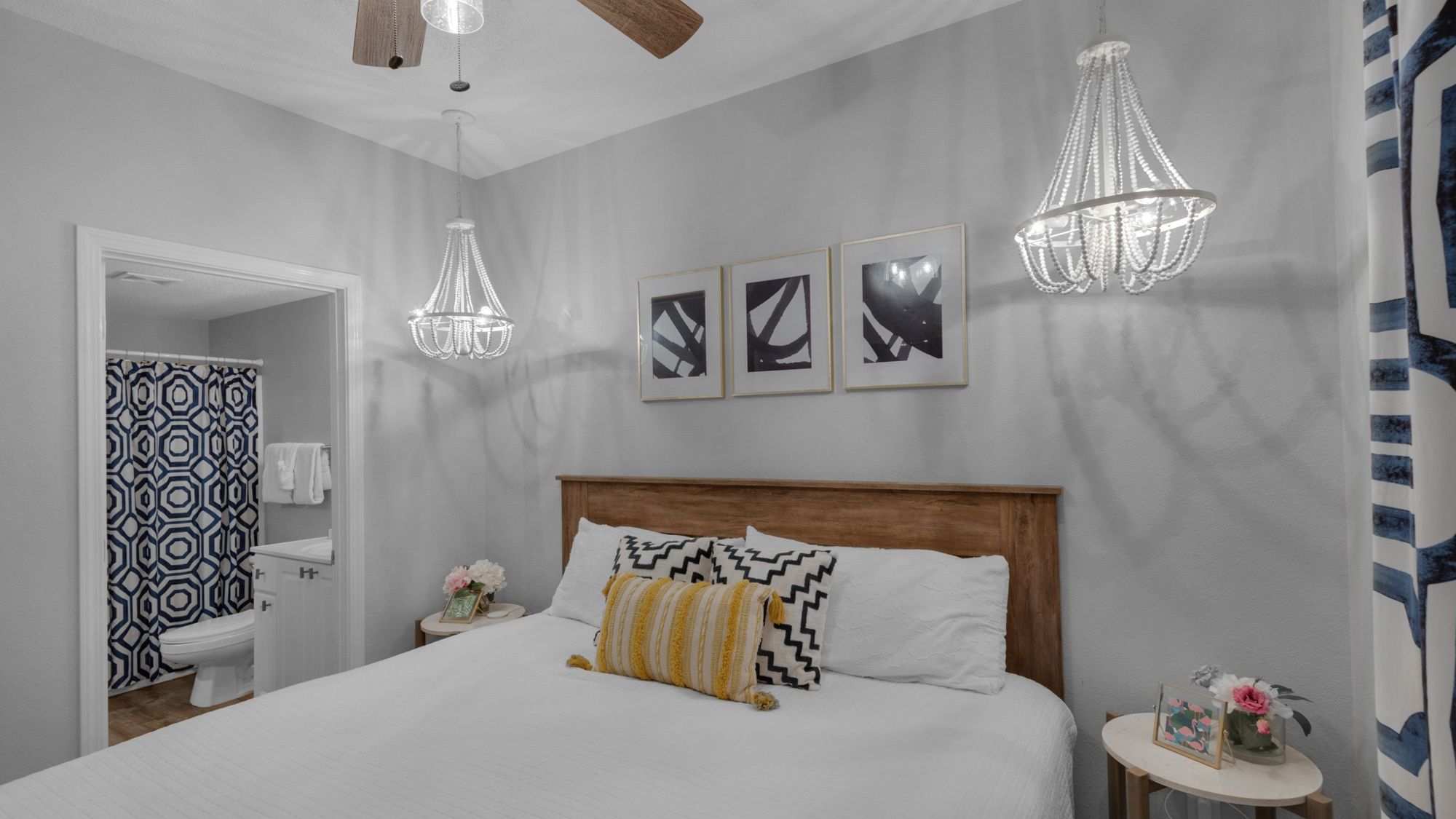 Gulf Place Cabanas 206 King Bedroom