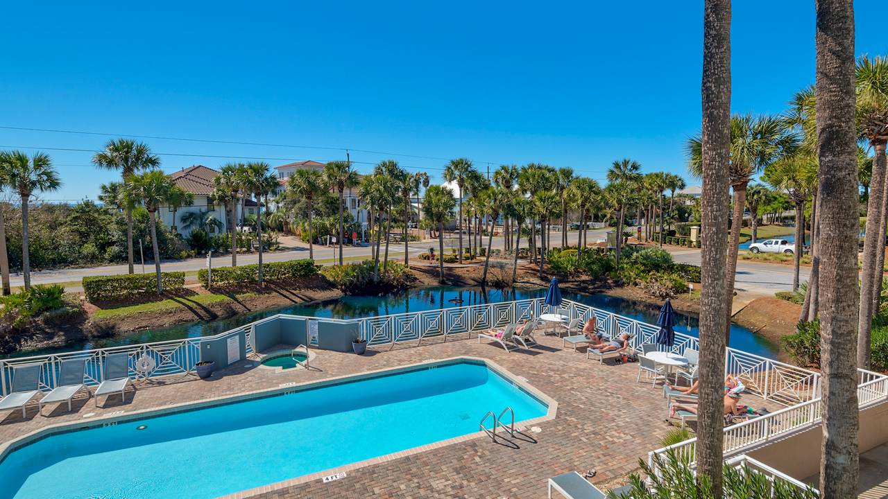 Gulf Place Cabanas 206 Balcony Gulf Place Cabanas 206 Balcony