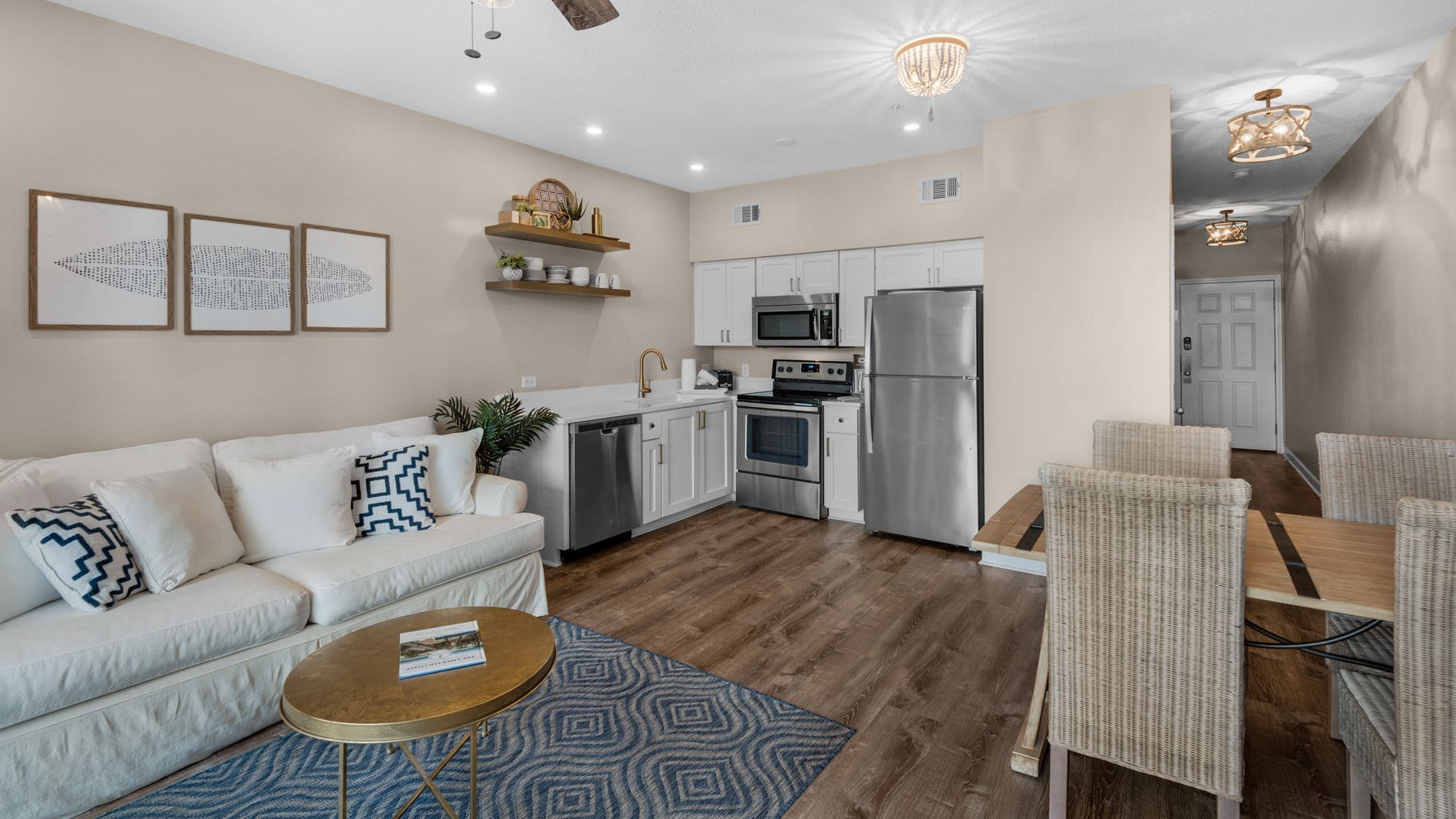 Gulf Place Cabanas 206 Kitchen