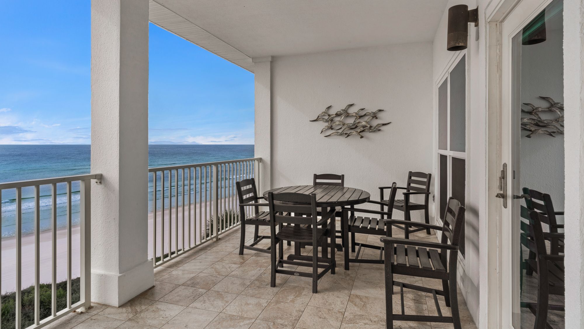 Grand Playa 401 Balcony with Gulf View