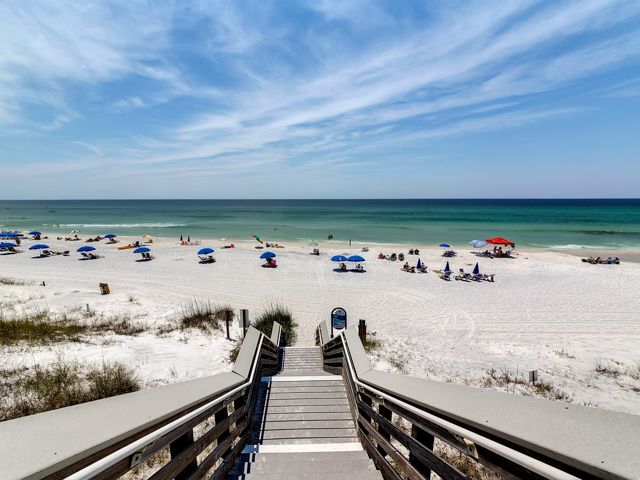 Beach Access Stairs.