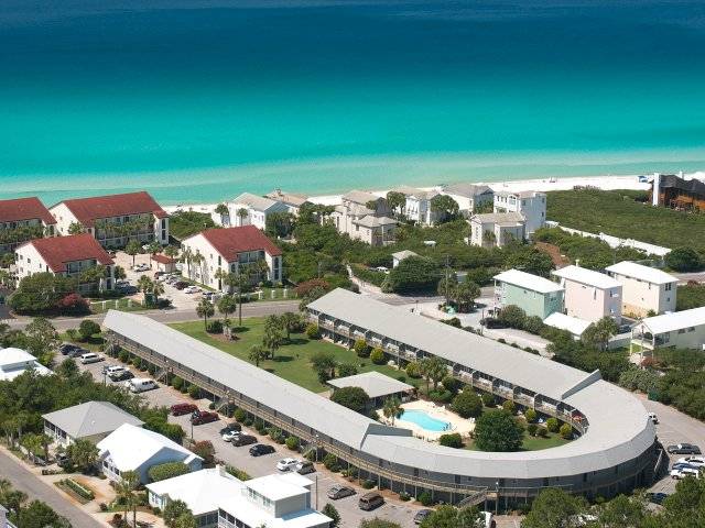 Hidden Beach Villas Aerial View Hidden Beach Villas Aerial View