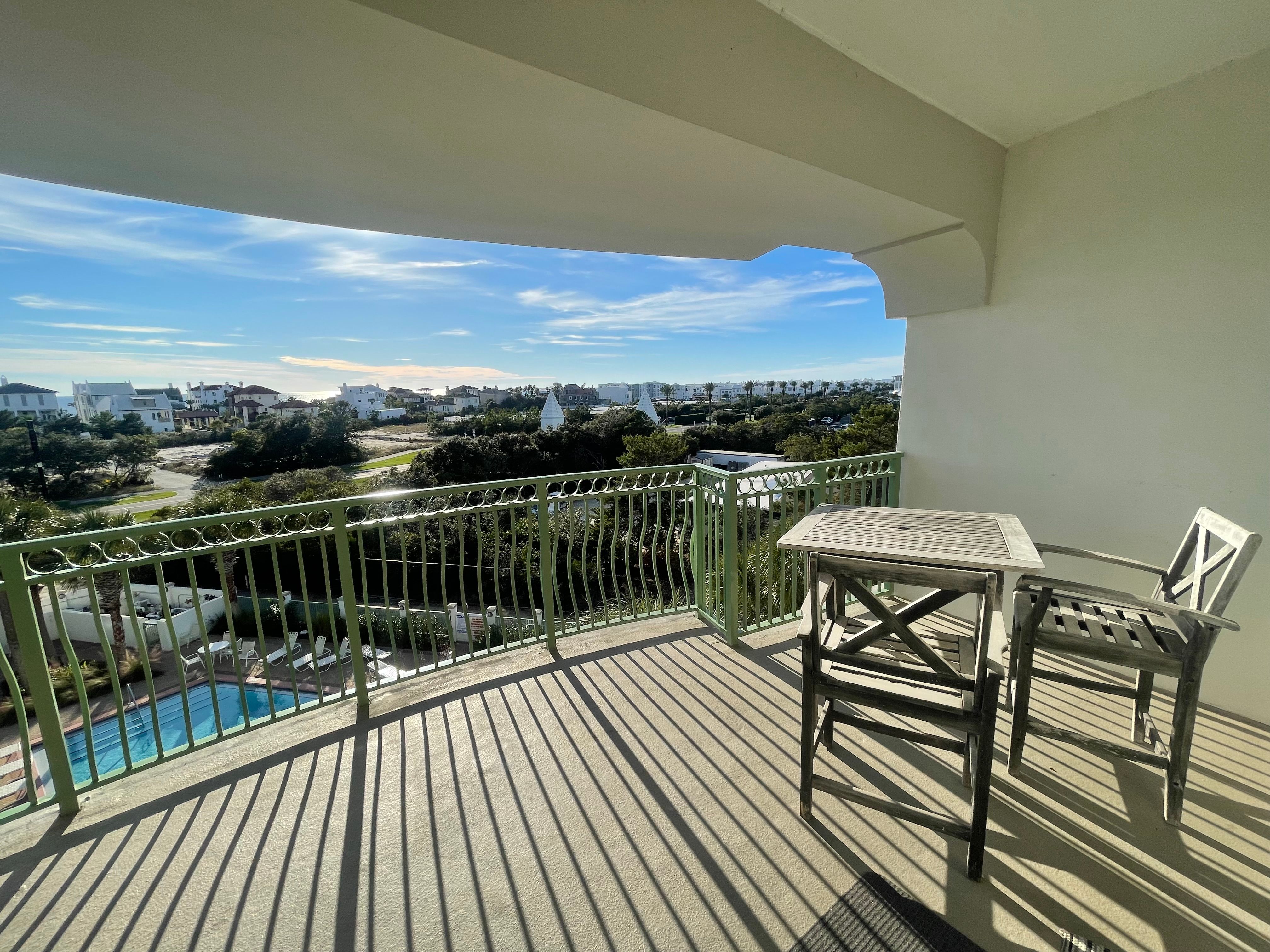 Inn at Seacrest 405 Balcony