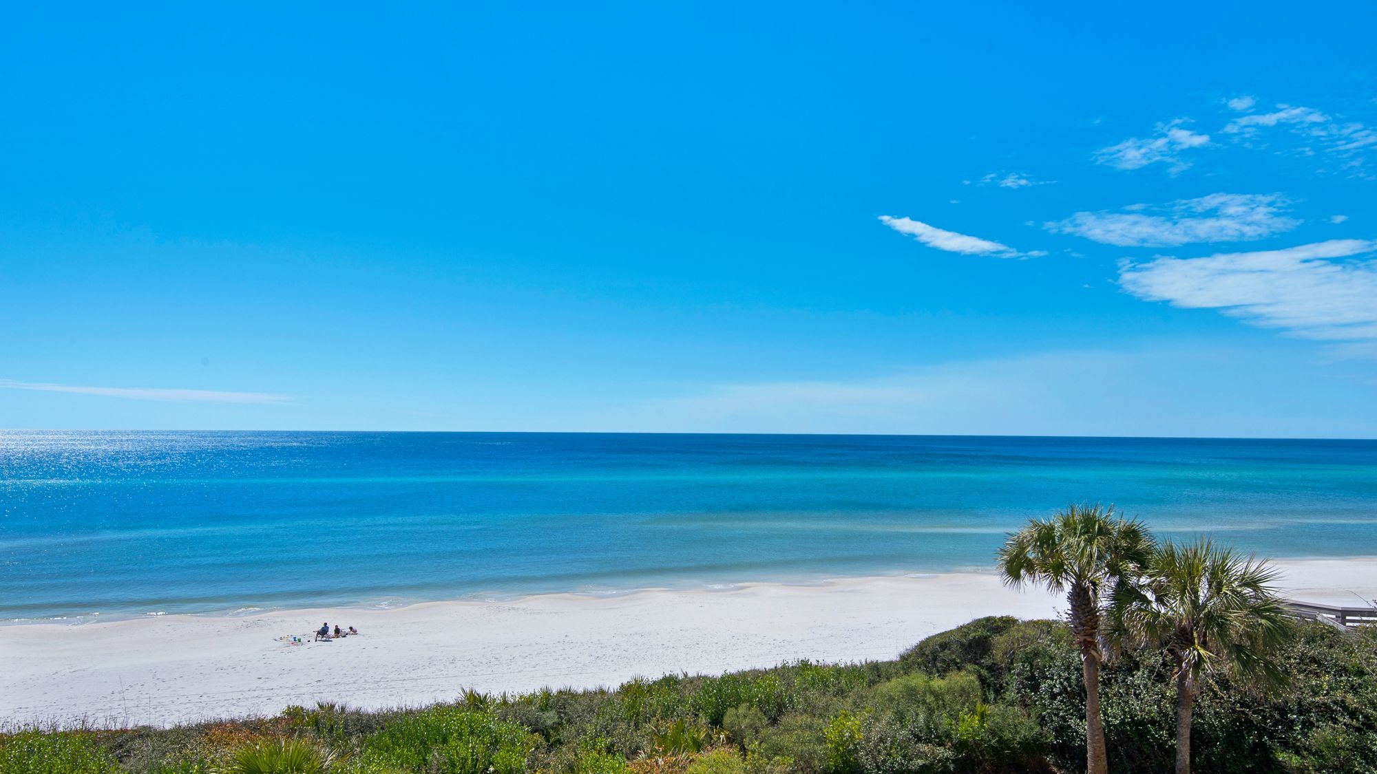 Palms A12 Gulf Front Balcony